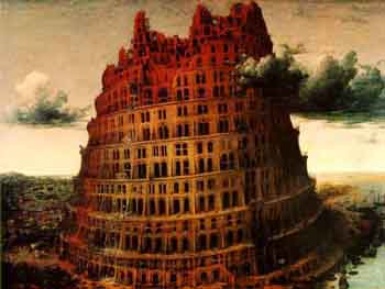 Bruegel-Babylonská věž